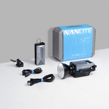 NANLITE FC-500C full-color reportage and studio spotlight