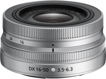 Nikon Nikkor Z DX 16-50 f3,5-6,3 VR silber