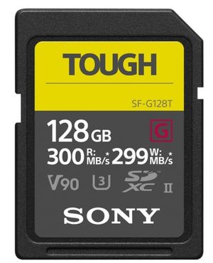 Sony 128GB SDXC UHS-II R300 Tough SF-G128T