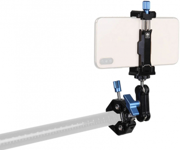 SIRUI MA-GK Crab Clamp avec bras magique et support pour smartphone Noir