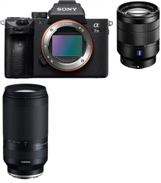 Sony Alpha ILCE-7 III (ILCE7M3) + Sony 24-70mm + Tamron 70-300mm