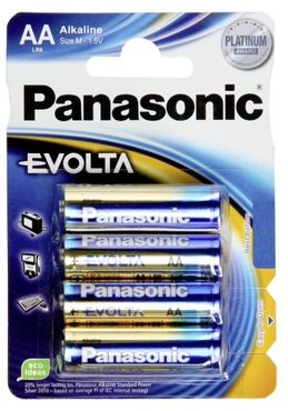Panasonic EVOIA Mignon LR6 Blister de 4 piles