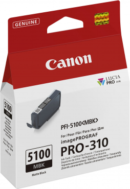 Canon PFI-5100MBK matt schwarz für PRO-310