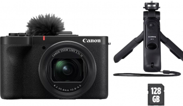 Canon PowerShot V1 Premium Vlogging Kit noir