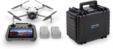 DJI Mini 4 Pro Fly More Combo (DJI RC 2) + B&W Case type 2000 noir