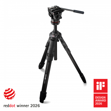Manfrotto ONE Aluminium mit 500X Fluidkopf
