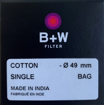 B+W Baumwollbeutel für Filter 30,5 - 49mm