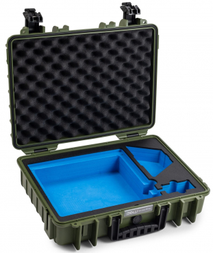B&W Transport Case für Starlink Mini Kit bronze grün