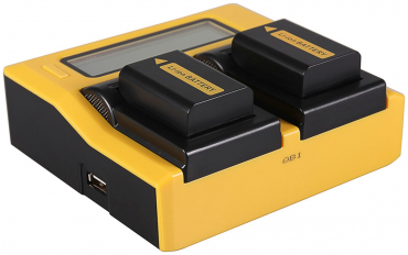 Chargeur Patona Dual LCD pour Sony NP-FW50