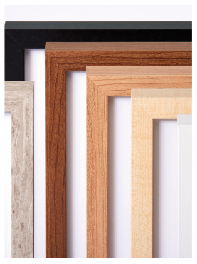 Walther EA040B Stockholm Holzrahmen 30x40cm schwarz