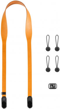 Peak Design Form Leather Camera Strap Short Amber