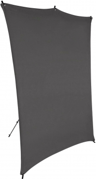 Rollei X-Drop Hintergrund-Set inkl. Hintergrund Grau 2,1m 