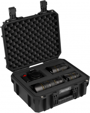 GUTEK Tortoise T-230 Mallette de protection noire