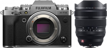 Fujifilm X-T4 silber + XF 8-16mm f2,8 R LM WR