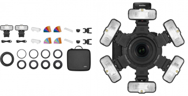 Godox MF12 Macro Flash 4pcs Kit + Accessories