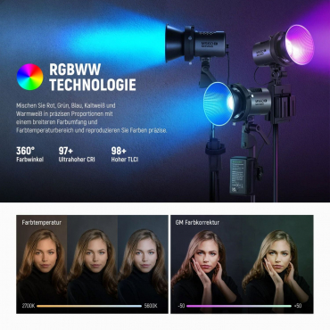 NEEWER MS60C RGB LED-Dauerlicht