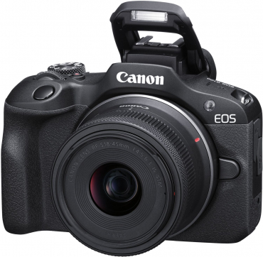 Canon EOS R100 + RF-S 18-45mm f4,5-6,3 IS STM + RF 75-300mm f4-5