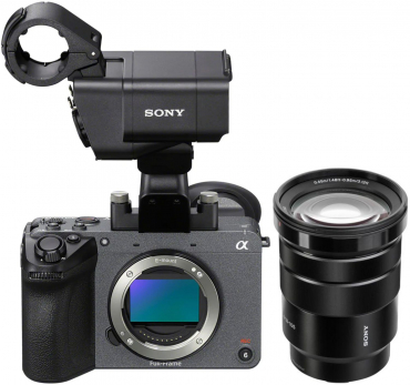 Sony ILME-FX2 + XLR grip + SEL 18-105mm 1:4 G PZ OSS