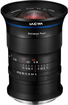 LAOWA 17mm f4 Zero-D for Fuji GFX