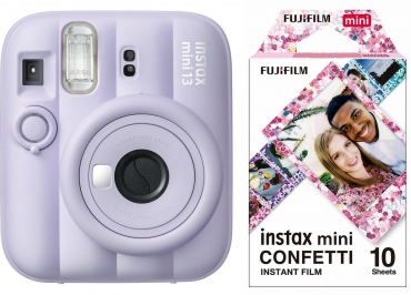 Fujifilm instax mini 13 Dreamy Purple + Mini Film Confetti