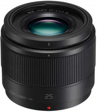 Panasonic H-H025-E 25mm f1.7 black customer return