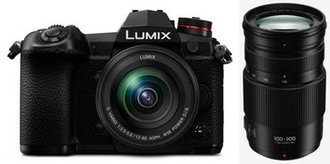 Panasonic Lumix DC-G9 + 12-60mm + 100-300mm