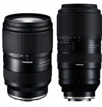 Tamron Kit dobjectifs Sony 28-75mm f2,8 + 50-400mm f4,5-6,3