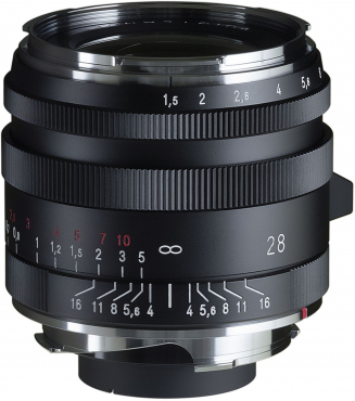 Voigtländer Nokton 28mm f1.5 I VM aspherical black-matt customer return