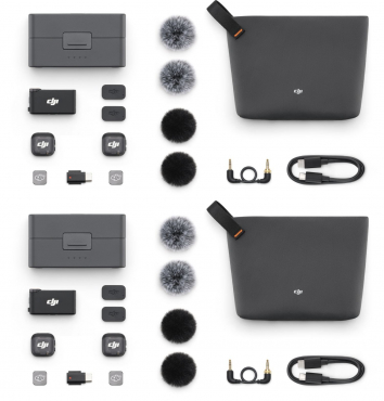DJI Mic 3 (4 TX + 2 RX + Charging Case)