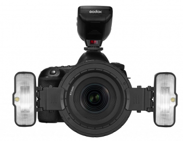 Godox MF12 Macro Flash 4pcs Kit + Accessories