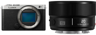 Panasonic Lumix DC-S9 silber/schwarz + Lumix S 20mm f2,5