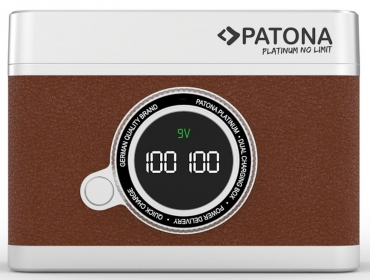 Patona Platinum Dual Ladebox USB-C für Sony NP-FZ100