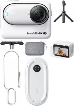INSTA360 GO 3S (64GB) Arctic White complete bundle