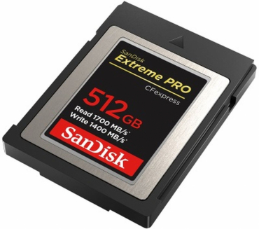SanDisk Extreme PRO CFexpress Card 512GB 2-pack
