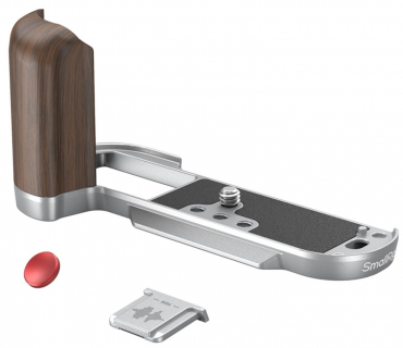 SmallRig 4735B L-förmige Montageplatte mit griff Fuji X-T50 silber