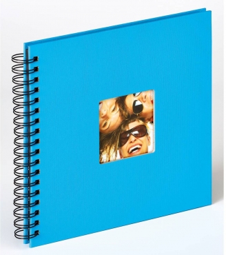 Walther Album à spirales SA-108U Fun bleu océan 26X25 cm
