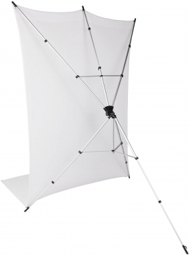 Rollei X-Drop Hintergrund-Set inkl. Hintergrund Weiss 3m 