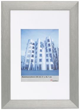 Walther AL130D Aluline Aluminiumrahmen 21x29.7cm stahl - 6000437 Walther AL130D Aluline Aluminiumrahmen 21x29.7cm stahl