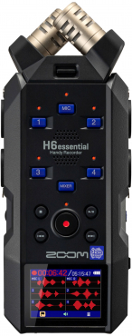 Zoom H6essential Audio Recorder, black