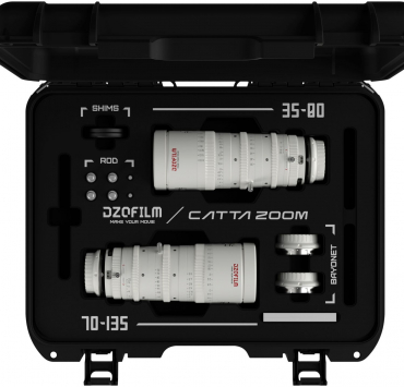 DZOFILM Catta Zoom Kit 2 lentilles (35-80/70-135 T2.9) blanc