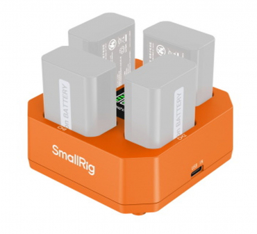 SmallRig 5749 4-Channel Camera Battery Charger for NP-FW50