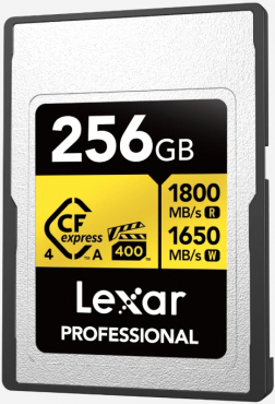 Lexar CFexpress Professional Type-A Gold 4.0 256GB R1800 VGP400