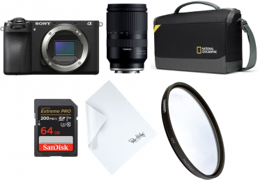 Sony Alpha ILCE-6700 + Tamron 18-300mm f3,5-6,3 WM-Set