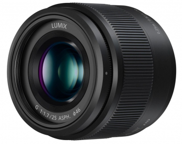 Panasonic H-H025-E 25mm f1.7 black customer return