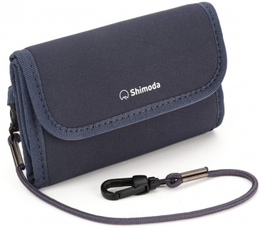 Shimoda Card Wallet SD blau