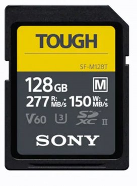 Sony SDXC-Karte 128GB Cl10 UHS-II U3 V60 TOUGH