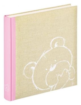 Walther UK-151-R Babyalbum Dreamtime rosa 28x30,5cm 50 Seiten