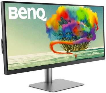 BenQ PD3420Q 34 UWQHD DesignVue graphic monitor gray / black matt 21:9