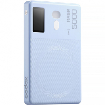Godox MA5R blue - RGB Leuchte & Power Bank