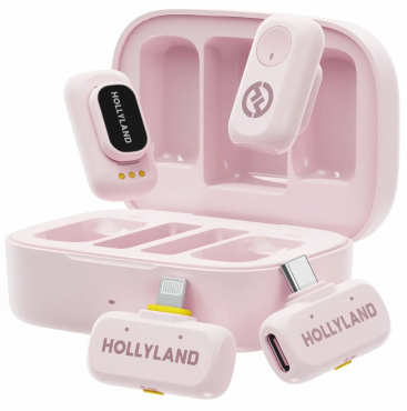 Hollyland Lark A1 Combo Cloud Pink